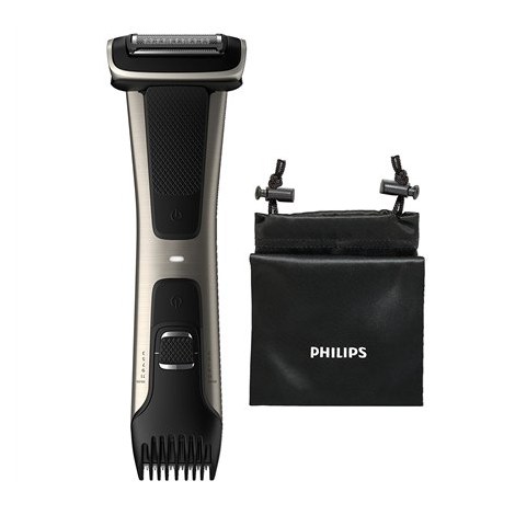 Philips | BG7025/15 | Showerproof body groomer | Body groomer | Number of length steps 5 | Black/Stainless